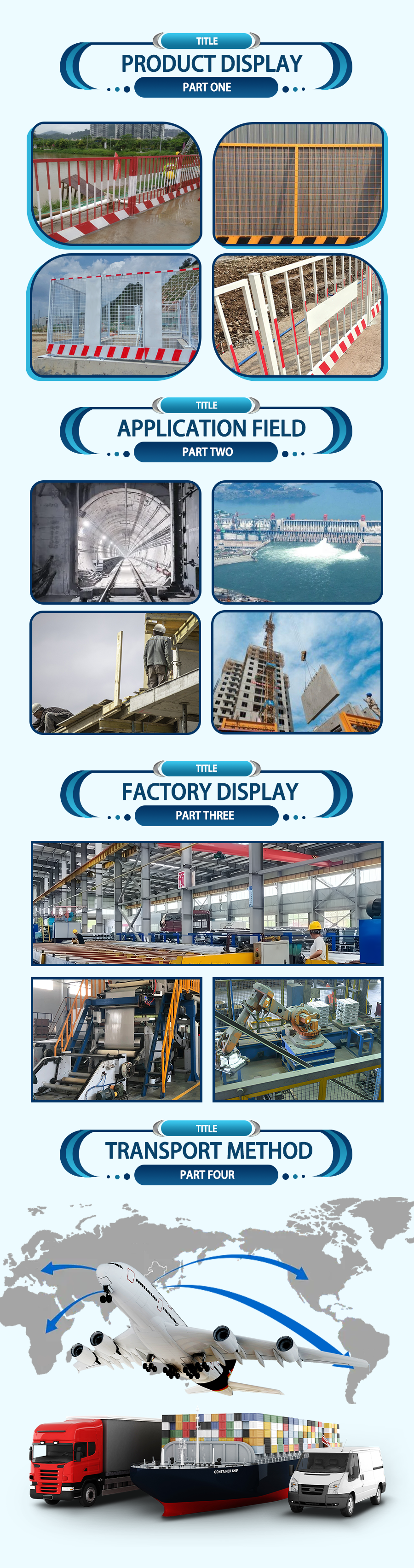 Foundation Pit Guardrail Net