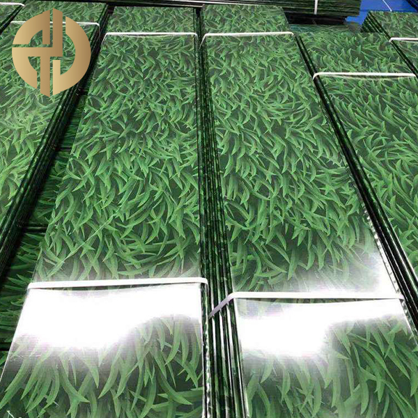 Color Steel Grass Turf Baffle