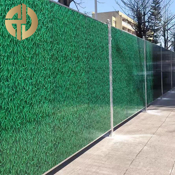 Color Steel Grass Turf Baffle