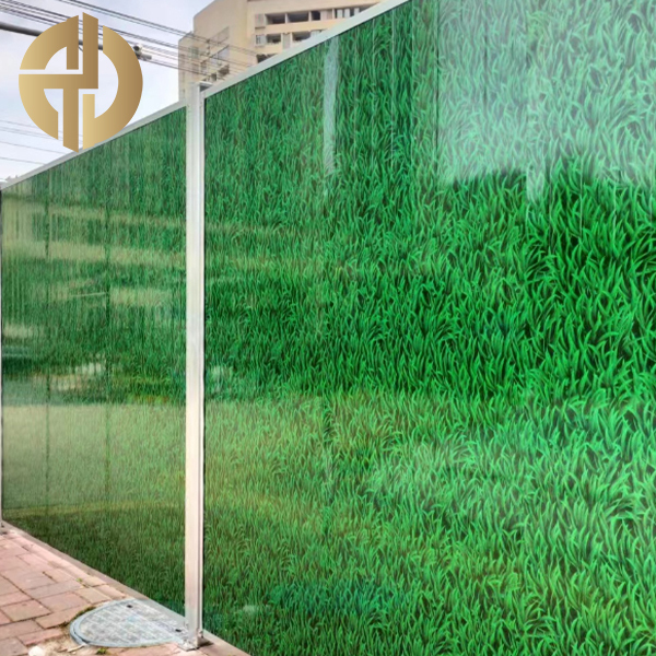 Color Steel Grass Turf Baffle