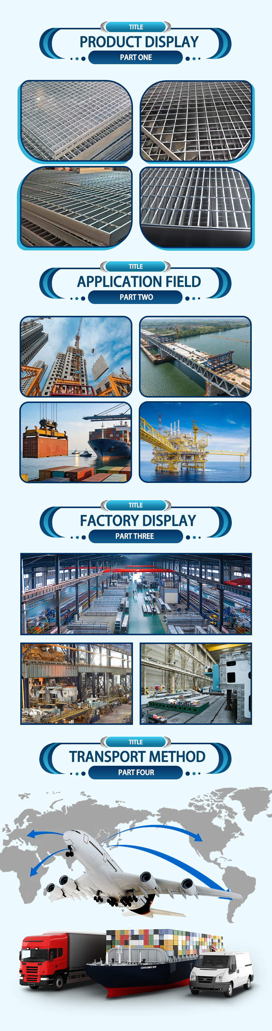 Platform Steel Grating