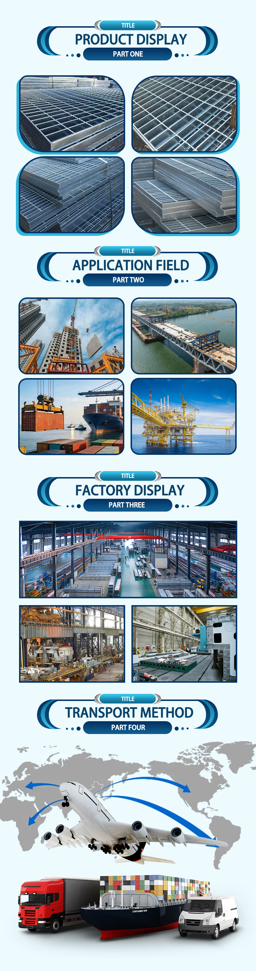 Heavy-duty Steel Grating