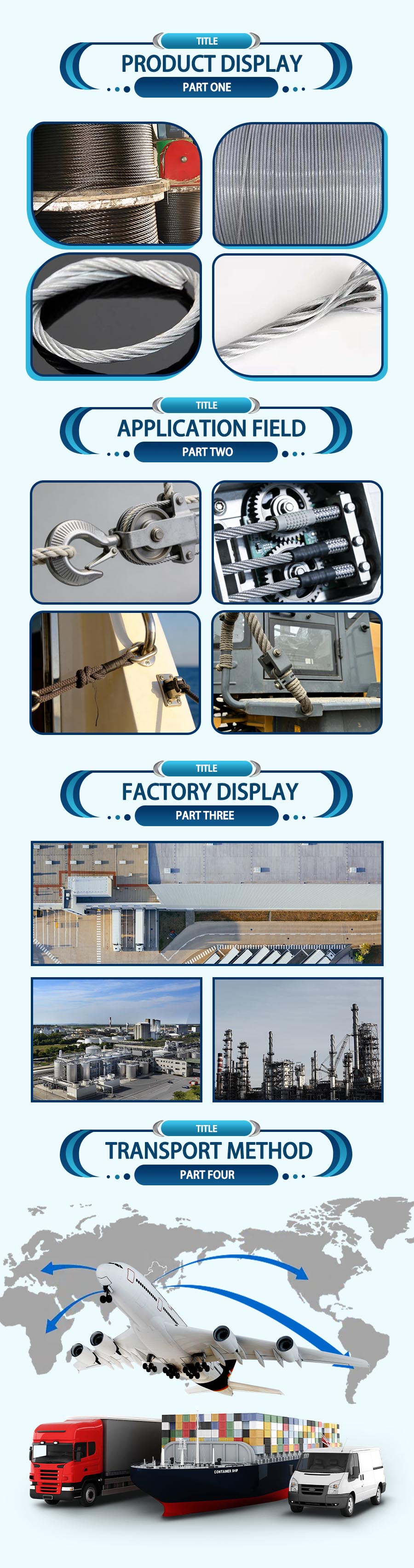 Fiber Core (FC) Wire Rope