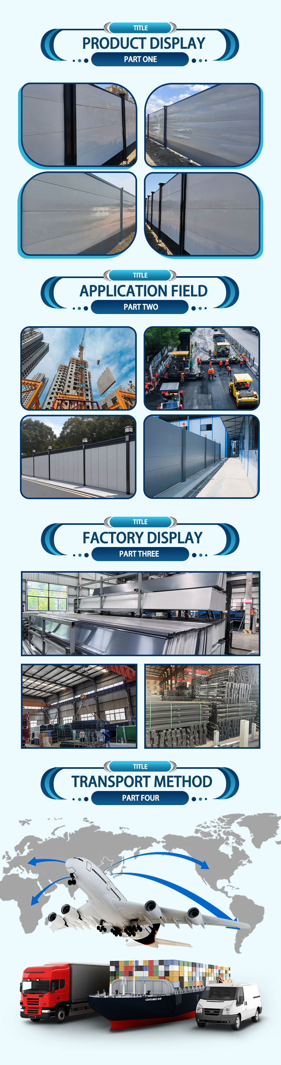 Assembled Fence/Barrier