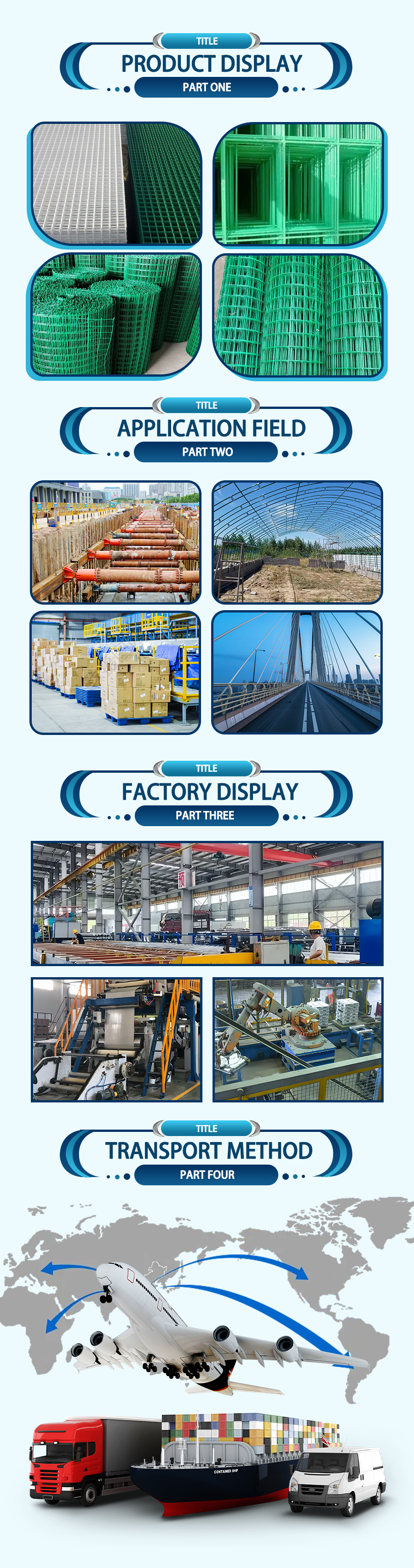 Plastic-coated Mesh Sheet