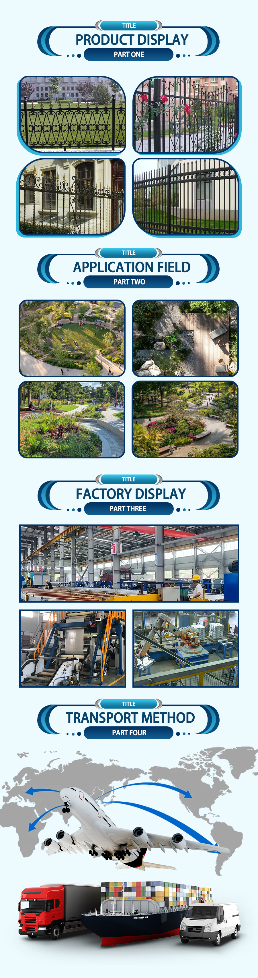 Garden Anti-climb Fence