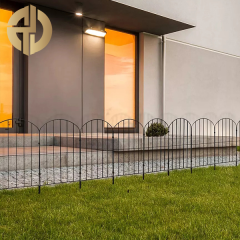 Decorative Coated Fence for Courtyards