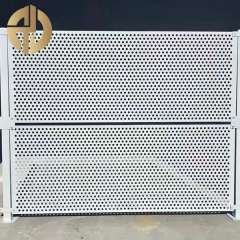 Windproof Punched Construction Fence