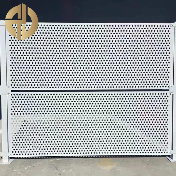 Windproof Punched Construction Fence
