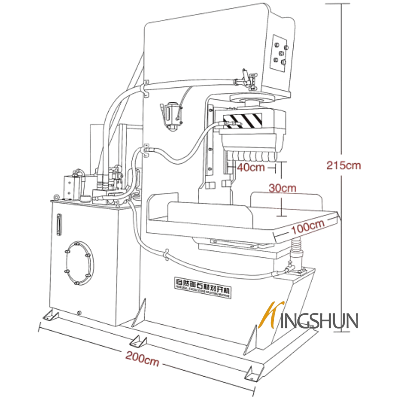 Stone Splitting Machine KSD-95Y