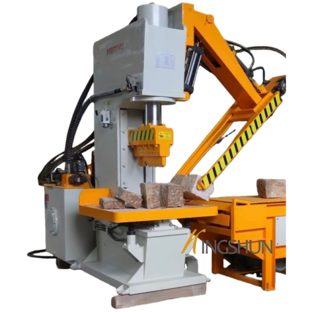 Stone Splitting Machine with Control Panel