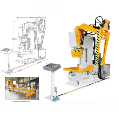 Stone Splitting Machine with Control Panel