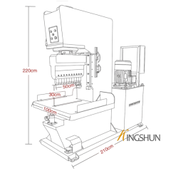 Stone Splitting Machine KSD-96Y