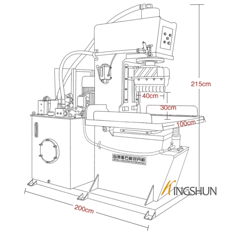 Stone Splitting Machine KSD-95H