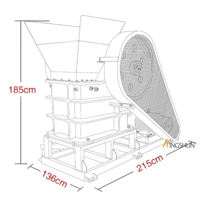 Stone crusher Machine -concrete Granite Jaw Crusher Machine
