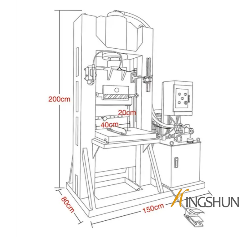 KSL-24 Stone Splitting Machine -Hydraulic Press Stone Splitting Machine for Paving Stones
