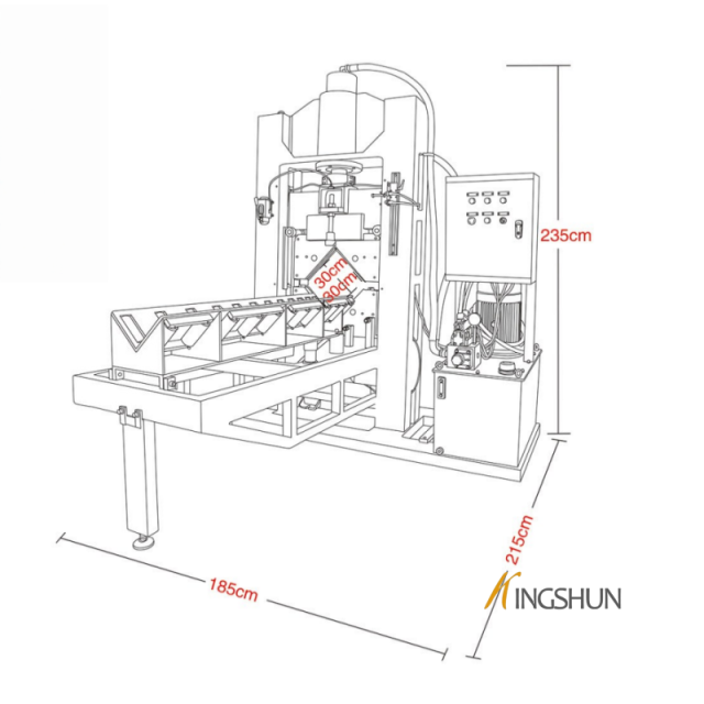 KSL-24S3 Stone Splitting Machine -granite cobblestone splitting machine