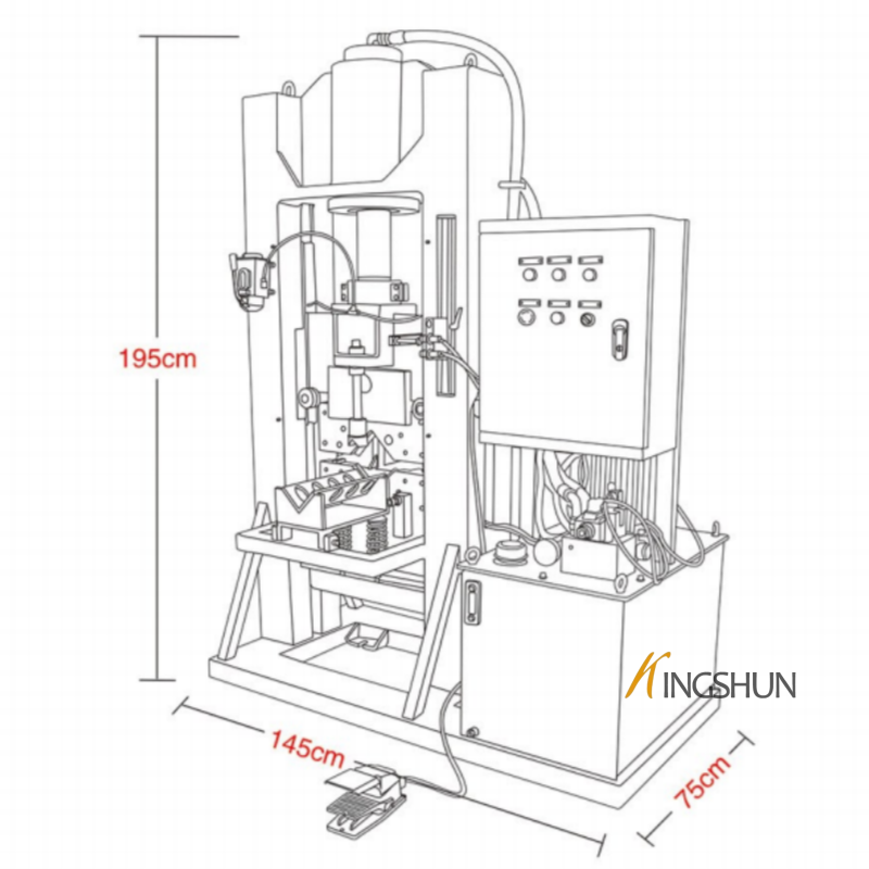 KSL-24SSD Stone Splitting Machine -high-efficiency stone splitting machine for landscaping