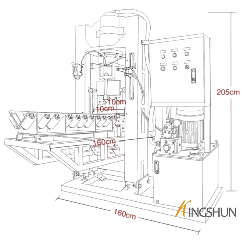 KSL-24s Stone Splitting Machine -Hydraulic Natural Stone Splitting Machine for Cubic Paving Stone