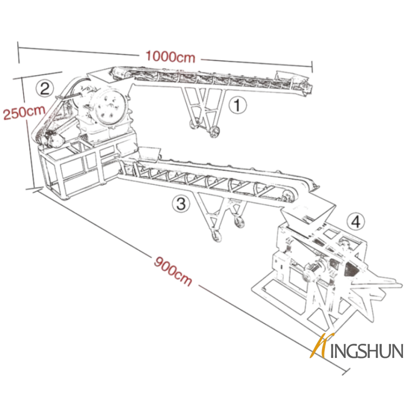 KSP-2540LS Stone crusher Machine -Meticulous Stone Crusher Plant
