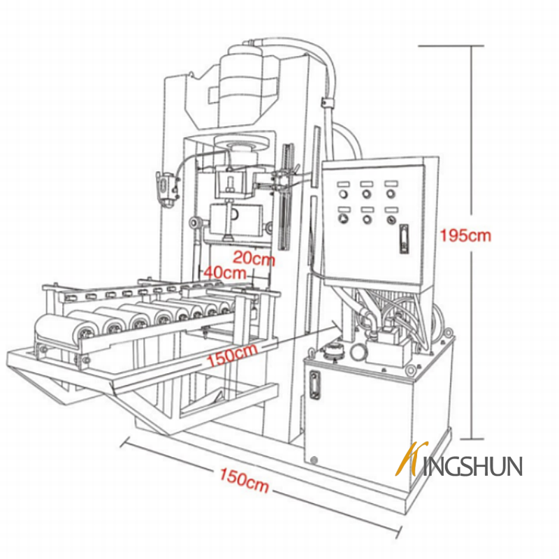 KSL-24z Stone Splitting Machine -Automatic Two-blade Stone Splitting Machine