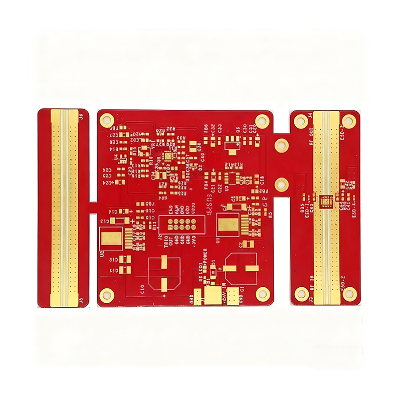 Rogers RO4350B + FR4 Mixed Dielectrics PCB