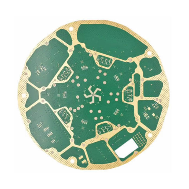 Rogers RO4350B and FR4 Hybrid press PCB
