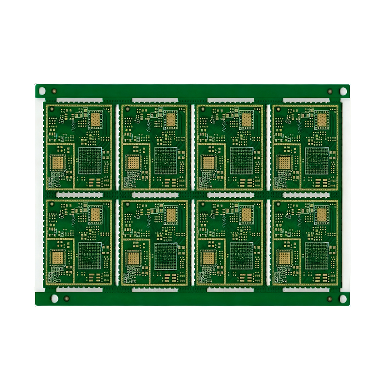 Half plated hole multilayer pcb for GPS Antenna module