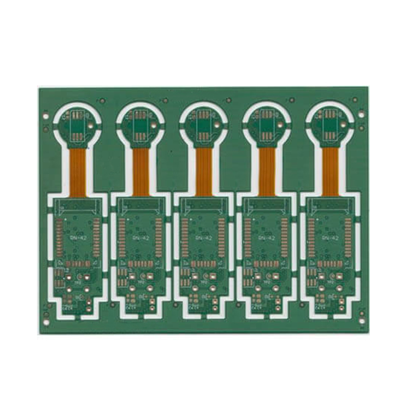 Semi Rigid-Flex PCB(R-FPCB) with Blind Via