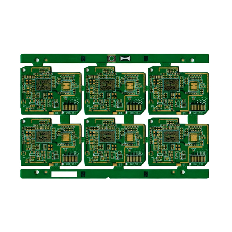 4L 1+N+1 HDI PCB for Wifi Module with ENIG + OSP Finishing
