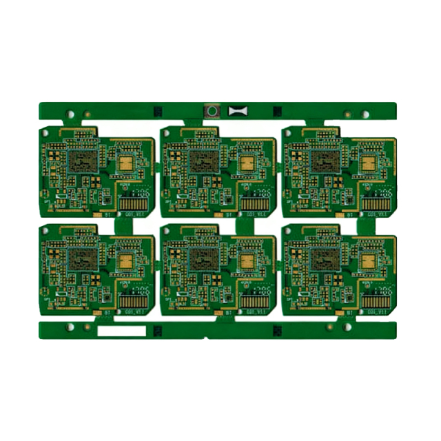 4L 1+N+1 HDI PCB for Wifi Module with ENIG + OSP Finishing
