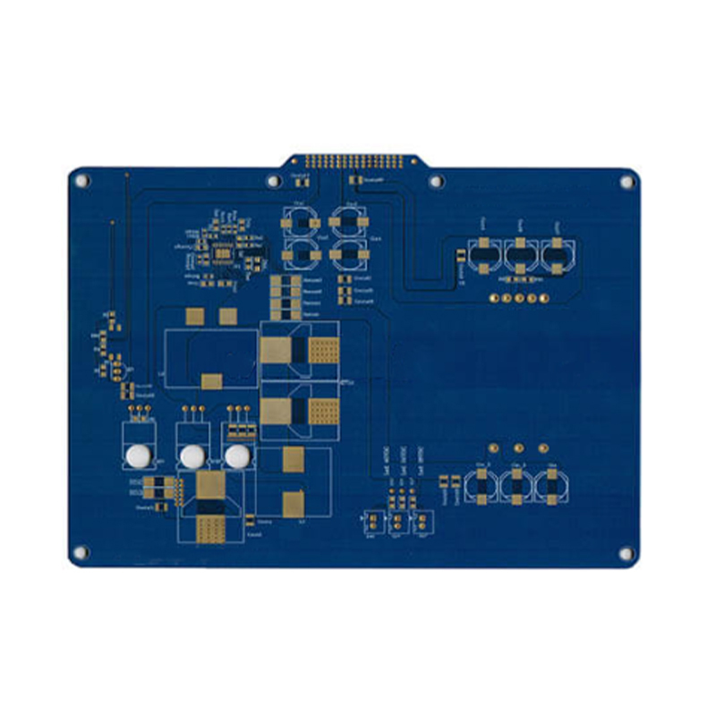 Dark Blue 2 layer PCB Fabricating