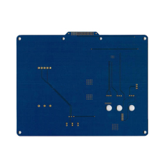 Dark Blue 2 layer PCB Fabricating