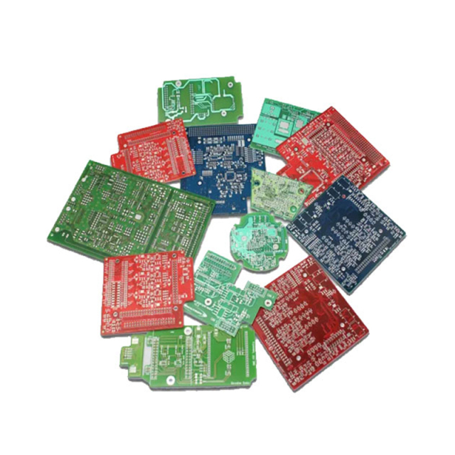 PCB with different solder mask colors