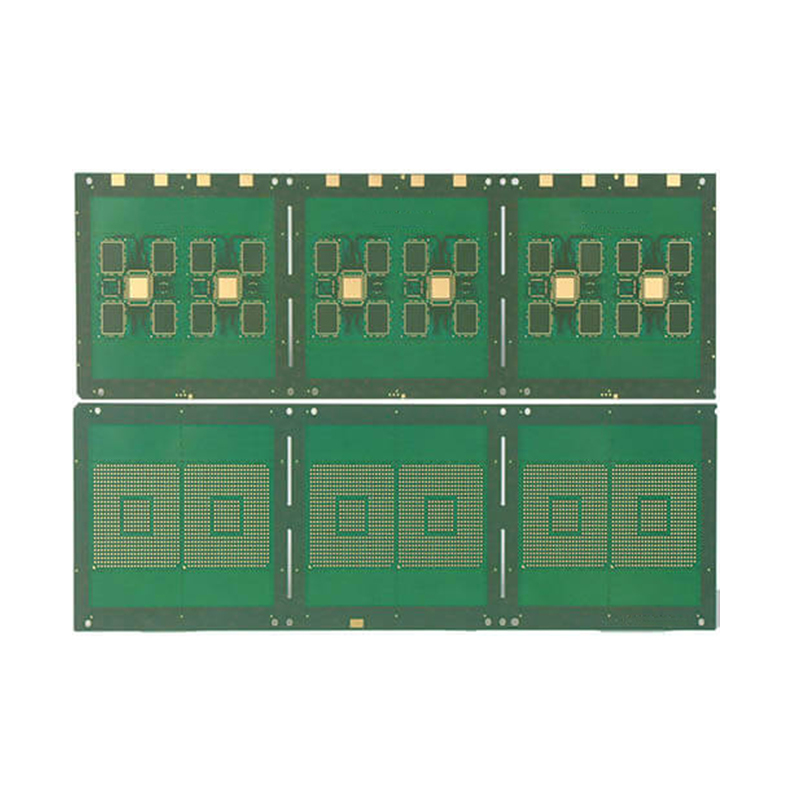 Blind vias IC Substrate