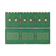 Blind vias IC Substrate