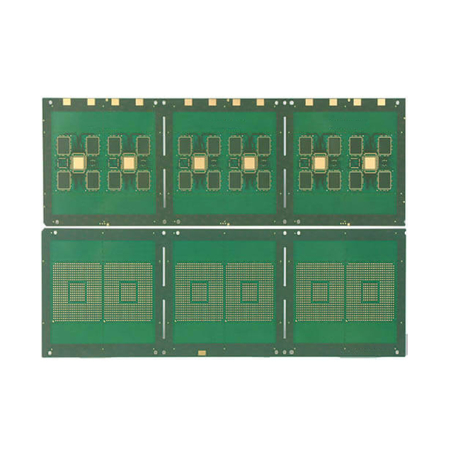 Blind vias IC Substrate