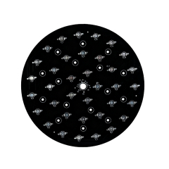 Black color single side aluminium PCB