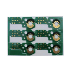 Laser repair of carbon film PCB