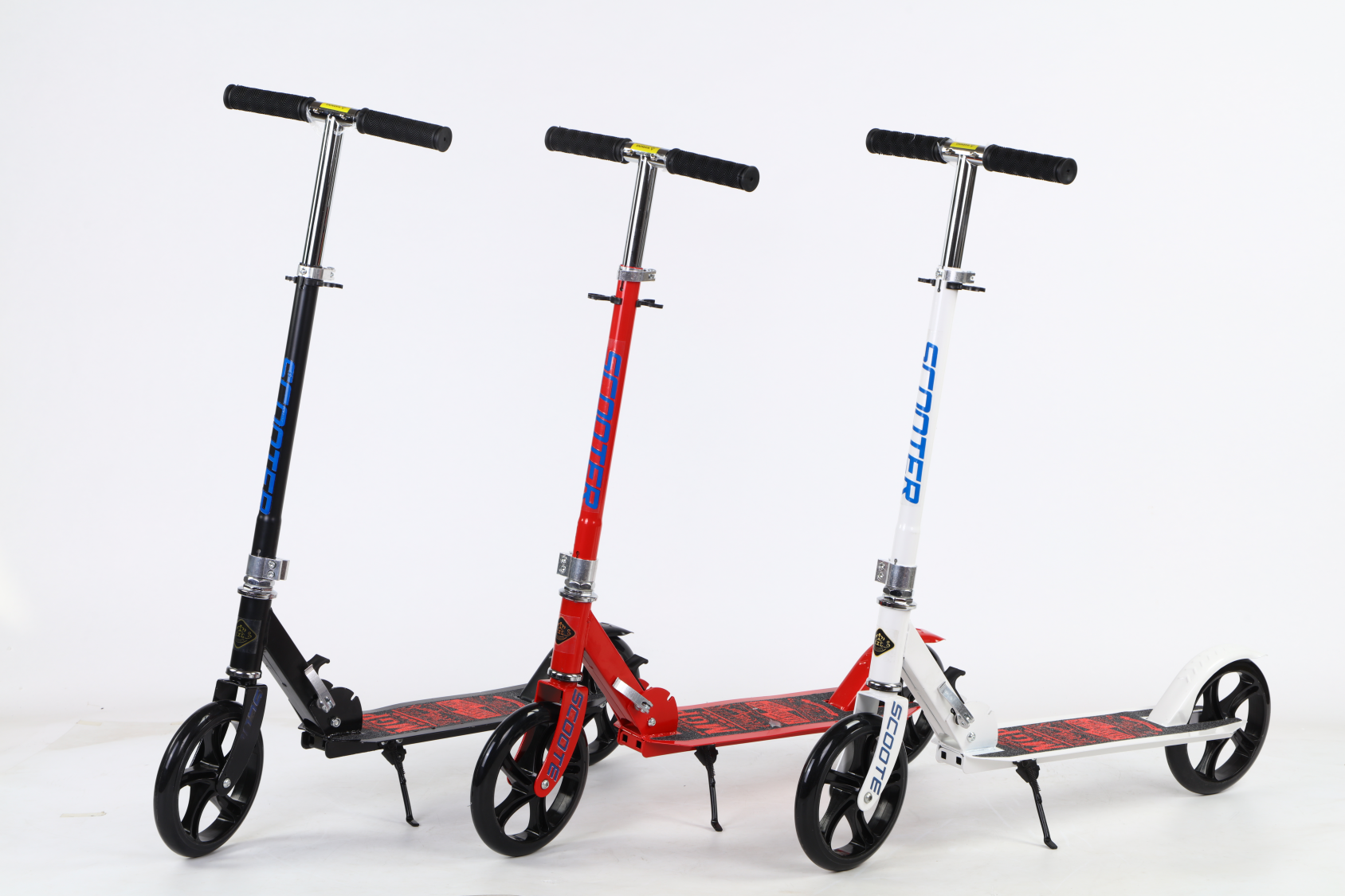 Teenagers and adults' large wheeled scooters: dual brake, all road stable commuting sliding tool | Wholesale in bulk - foldable, high load-bearing, anti wheel, comfortable grip, suitable for daily commuting and leisure sliding