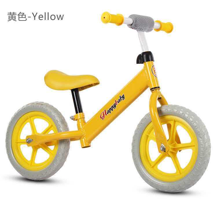 Toddler Balance Bike - No-Pedal Glider for 2-6 Year Olds, featuring Adjustable Seat, Sturdy Frame & Colorful/Solid Tire Options.