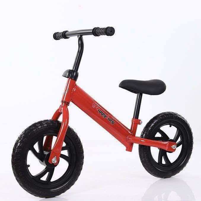 Toddler Balance Bike - No-Pedal Glider for 2-6 Year Olds, featuring Adjustable Seat, Sturdy Frame & Colorful/Solid Tire Options.