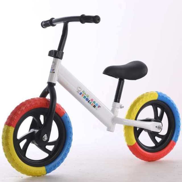 Toddler Balance Bike - No-Pedal Glider for 2-6 Year Olds, featuring Adjustable Seat, Sturdy Frame & Colorful/Solid Tire Options.