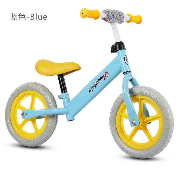 Toddler Balance Bike - No-Pedal Glider for 2-6 Year Olds, featuring Adjustable Seat, Sturdy Frame & Colorful/Solid Tire Options.