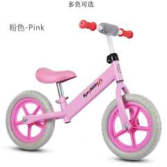 Toddler Balance Bike - No-Pedal Glider for 2-6 Year Olds, featuring Adjustable Seat, Sturdy Frame & Colorful/Solid Tire Options.