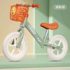 Toddler Balance Bike - No-Pedal Glider for 2-6 Year Olds, featuring Adjustable Seat, Sturdy Frame & Colorful/Solid Tire Options.