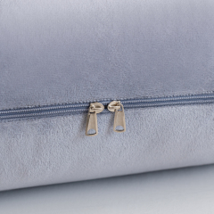 Moonlight Wholesale Velvet Washable Cover Jumbo U Shaped Full Body Pregnancy Pillow PP Cotton Filling for Maternity Woman