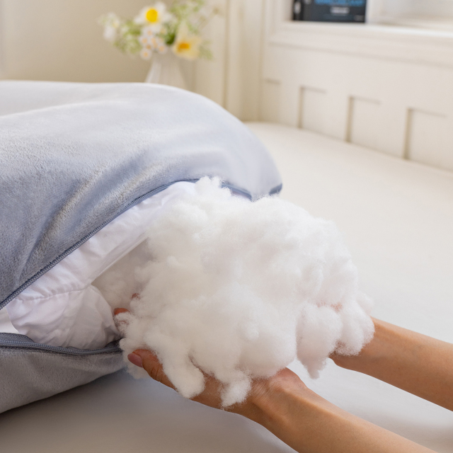 Moonlight Wholesale Velvet Washable Cover Jumbo U Shaped Full Body Pregnancy Pillow PP Cotton Filling for Maternity Woman