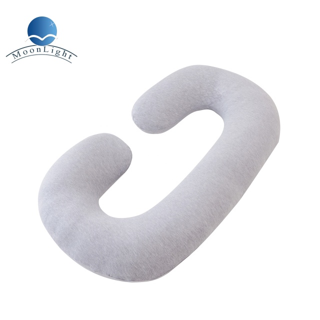 Moonlight Pregnant Women C Shaped Body Support Maternity Pregnancy Sleeping Pillow Factory Wholesale