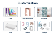 Moonlight Factory Wholesale Customized U Shaped Full Body Support Washable Removable Cover PP Cotton Embedded Maternity Pregnancy Pillow